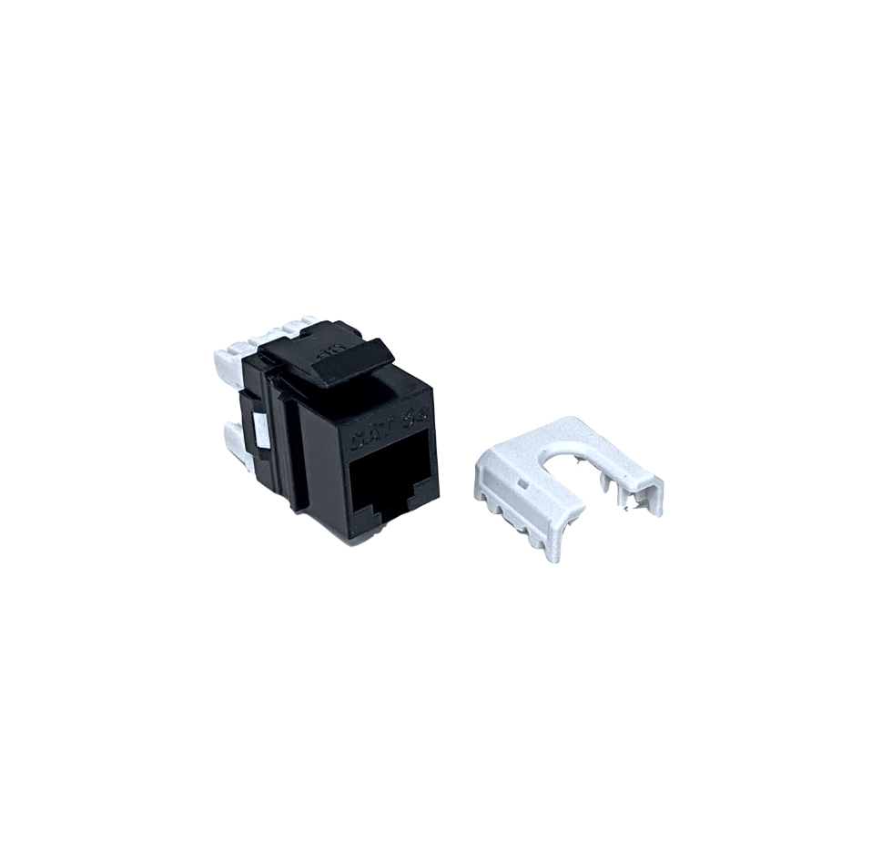 CAT5e UNSHIELDED RJ45 KEYSTONE JACK