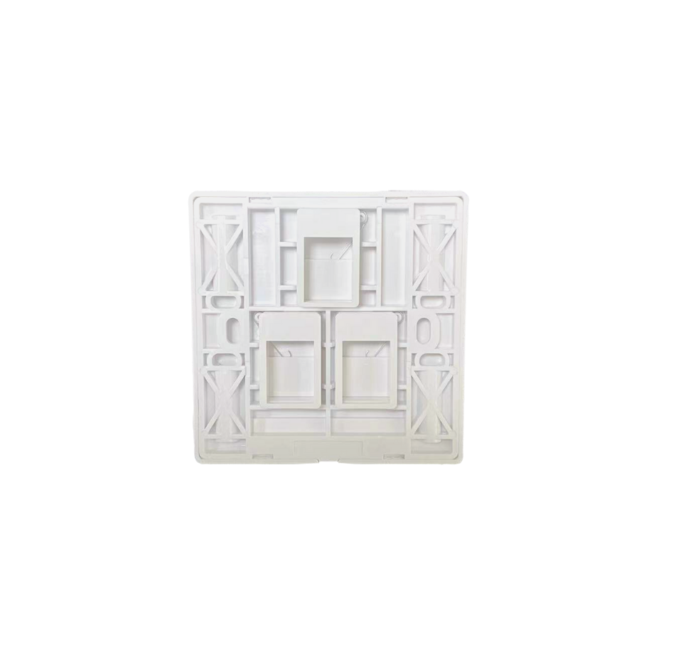 RJ45 KEYSTONE FLAT FACEPLATE